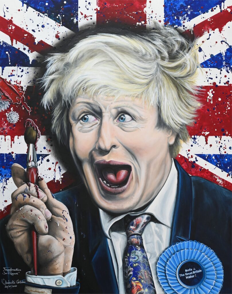 Boris J. The Great Britain Maker, 2021.